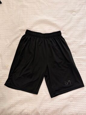 Men's Black Athletic Shorts - Lightweight Performance